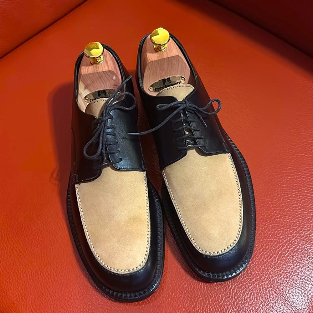 Bally of Switzerland Men’s Shoe Model Calvarese 9 D leather with suede accent